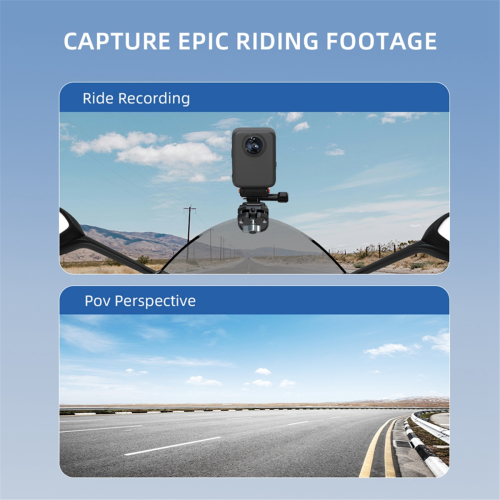 Motorcykelforrudeklips til Action 5 Pro / 360 Action 2