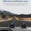 P17 HUD Head Up Display Auto Display Auto Computer Digital Tachometer 7
