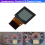 Auto Instrument Tachometer Cluster LCD Display Bildschirm für 2