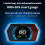 P17 HUD Head Up Display Auto Display Auto Computer Digital Tachometer 4