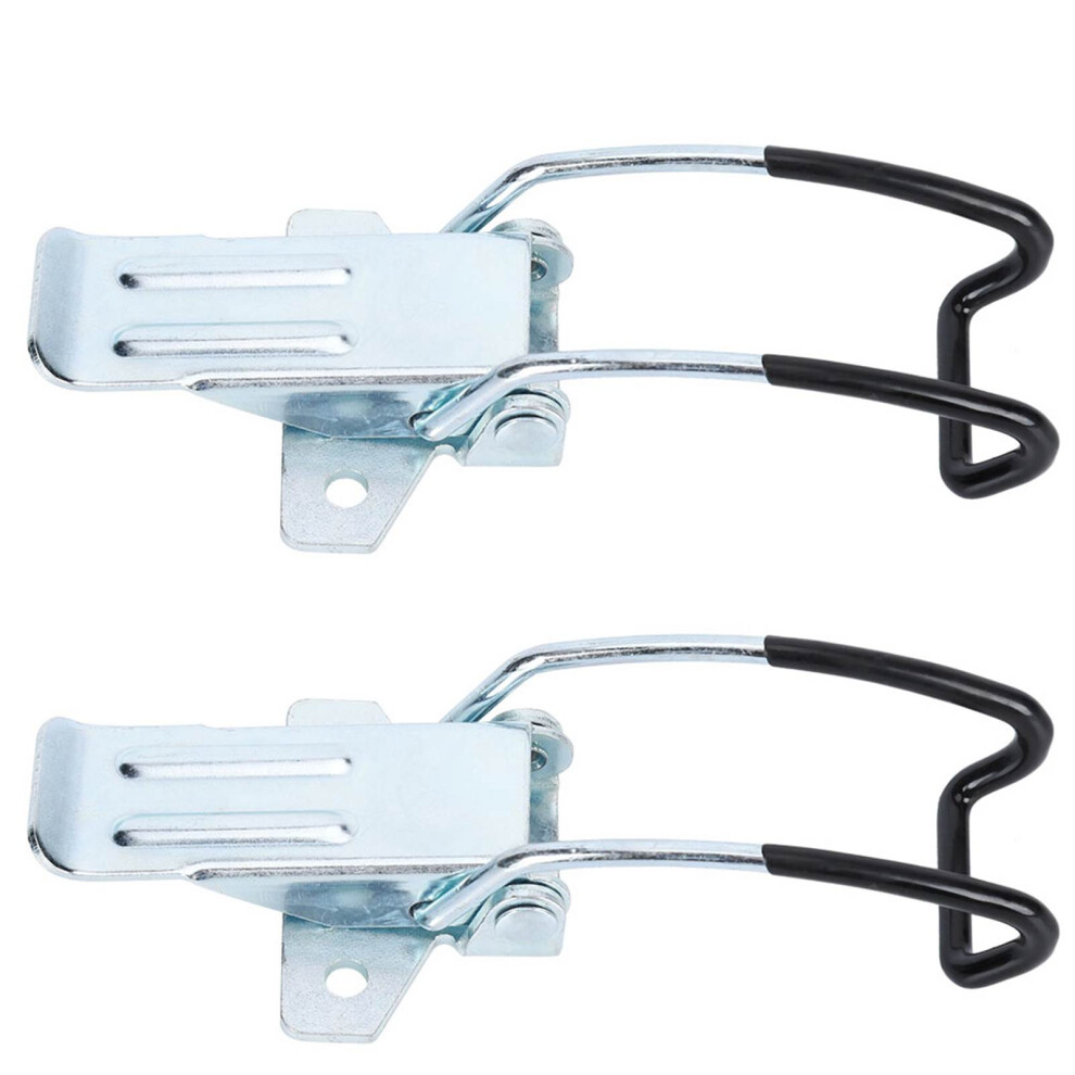2Pcs Stainless Steel Latch Fasten Buckle Lock