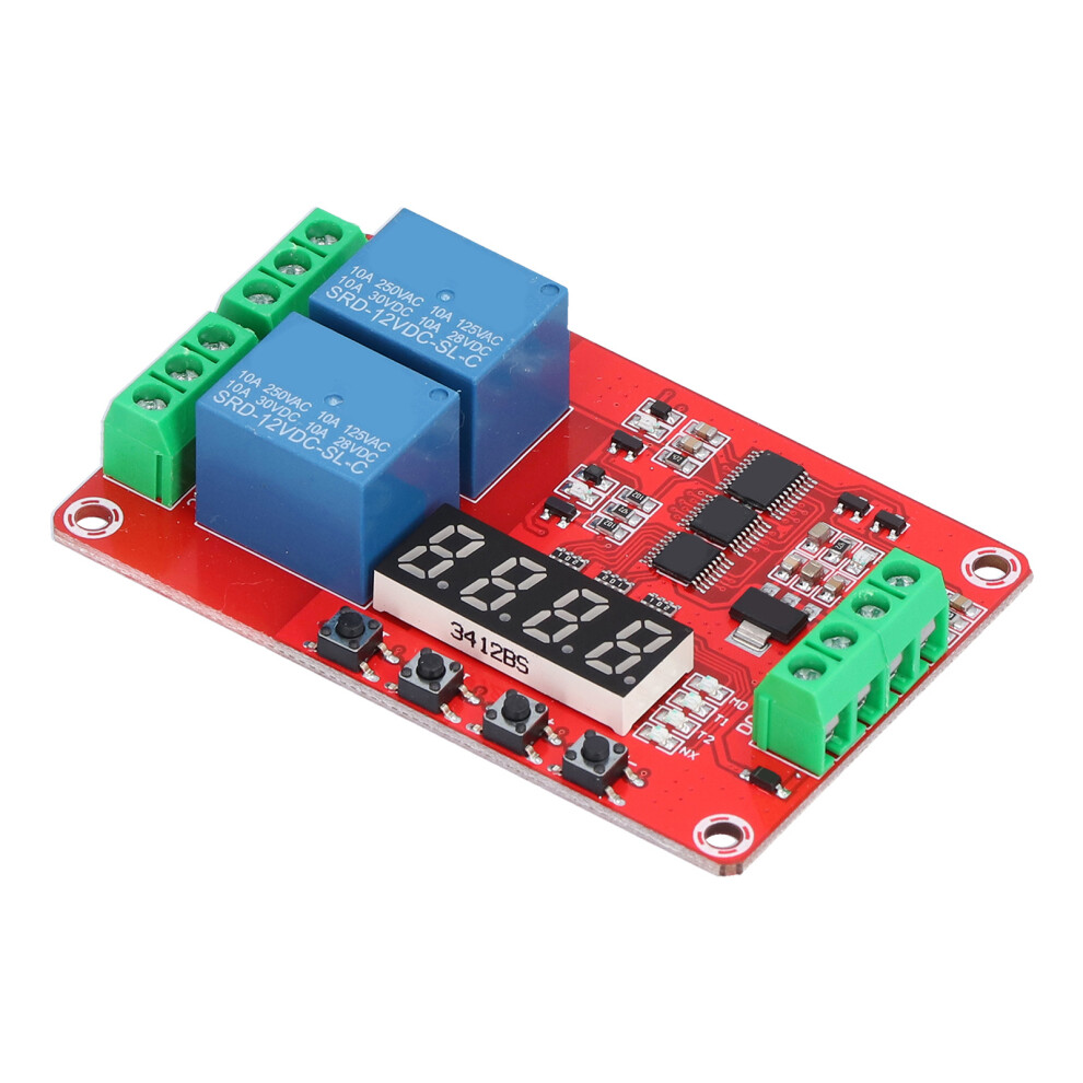 Time Delay Relay Multi Functional 2-Channel Self