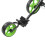 Golf Push Cart Golf Bag Cart 3 Wheeled Folding 15