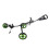 Golf Push Cart Golf Bag Cart 3 Wheeled Folding 10