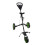Golf Push Cart Golf Bag Cart 3 Wheeled Folding 4