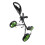 Golf Push Cart Golf Bag Cart 3 Wheeled Folding 6