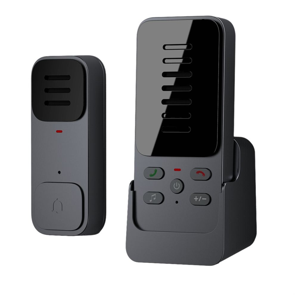 Wireless Intercom Doorbell, Two-Way Audio, 6 Ringtones, For Elderly. 4713552787980