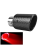 LED-lyddæmper kulfiber udstødningslyddæmperrørspids 63-65mm indløb 6