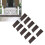 10PCS Sandless Sand Bags Drawstring Flood Water 11