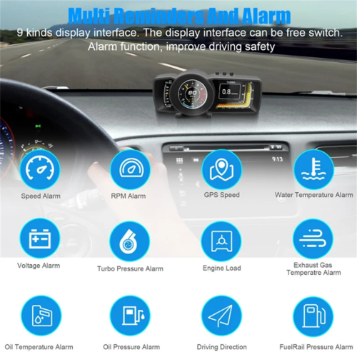 HUD dell'auto 2