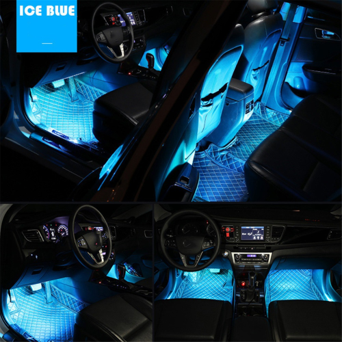 Φώτα LED για μοτοσικλέτα RGB APP Έλεγχος ήχου 48 φώτα 1