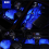 Φώτα LED για μοτοσικλέτα RGB APP Έλεγχος ήχου 48 φώτα 5