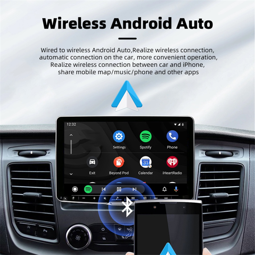 Adaptateur Bluetooth 5.1 USB Pour Voiture - Double Sortie AUX/USB, Plug And Play, Mains Libres Inclus - 9