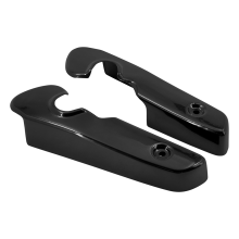 Supporto posteriore per motocicletta per nero brillante