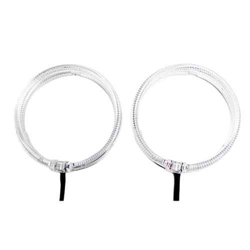 Bil LED 80MM Aperturringe Hvidt Lys Angel Eyes Lys 1