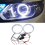 Bil LED 80MM Aperturringe Hvidt Lys Angel Eyes Lys 5
