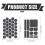 4-pack antislip griptape stickers, verschillende vormen telefoongripstrips 2