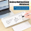 Mini whiteboard til skrivebordet, skrivetavle, whiteboard til memo, whiteboard 2