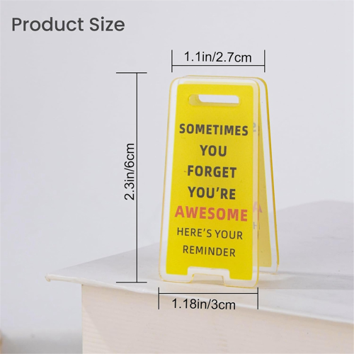 Grappige Sticky Note Houder - 6 stuks notitiehouderclips 2