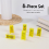 Grappige Sticky Note Houder - 6 stuks notitiehouderclips 7