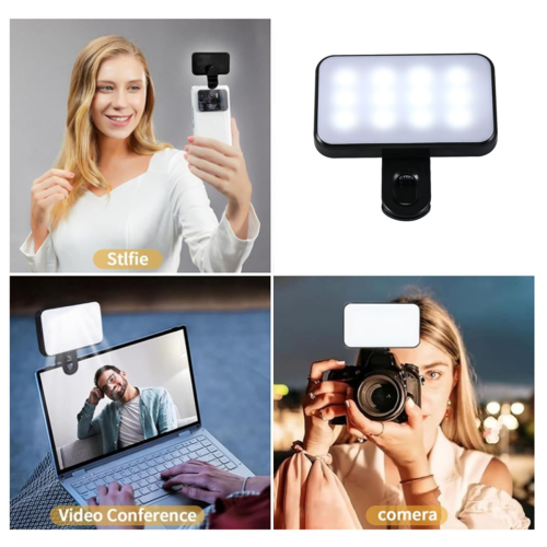 3 Modi Einstellbare Helligkeit Tragbares Mini-Selfie-Fülllicht 1
