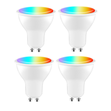 Tuya GU10 Smart LED Bulb Dimmable 5W AC100-130V WIFI+Bluetooth 4 Pcs