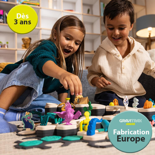 Ravensburger Ravensburger GraviTrax Junior Starter Set L Ice - Διαδρομές Μαρμάρου, STEM και Κατασκευές για Παιδιά 3+ 1