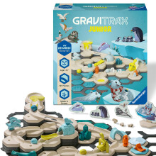 Ravensburger GraviTrax Junior Starter Set L Ice - Marble Run STEM and Construction Toys for Kids Age 3 Years Up - Kids Gifts