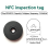 5PCS 25mm RFID Checkpoints Label Tag Guard Tour Patrol System Black 4