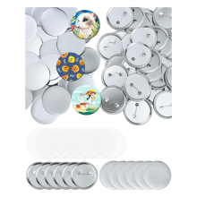 150 Pcs 2.28inch(58mm) Button Blanks Kit- for Custom Pins