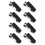 8Pcs Compression Latch Lock Zinc Alloy Flush Lever Latch 1