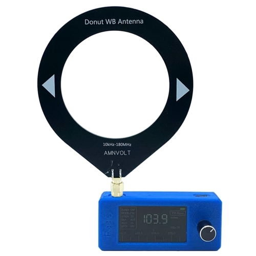 SI4732 Ραδιοφωνικός Δέκτης Βραχέων Κυμάτων 9.9KHz-181MHz Μπλε