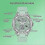 "Women's watch with silicone strap, 5 ATM waterproof digital watch" e 5