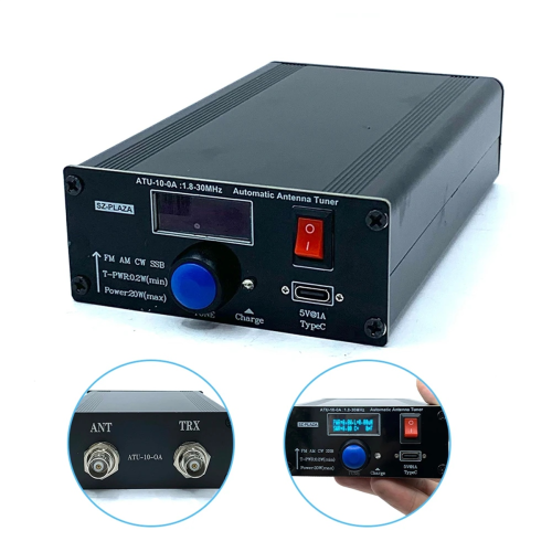 Αυτόματος δέκτης κεραίας βραχέων κυμάτων 20W 1.8-30MHz μετρητής ισχύος βραχέων κυμάτων 2