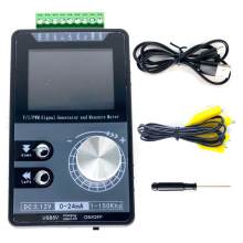 Handhållen spännings- och ström PWM-signalgenerator och mätare