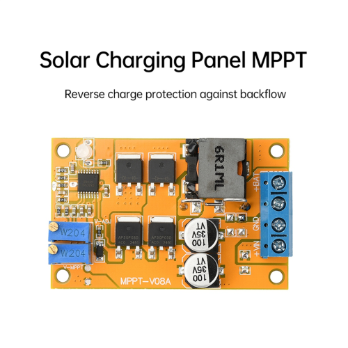 100W solcellepanel til opladning 5A MPPT solpanel 1