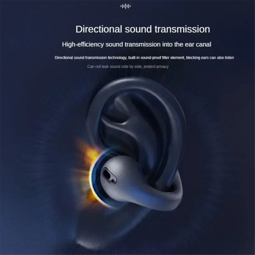 Bluetooth 5.3 Wireless Bone Conduction Headphones Gaming Earphone,B 2