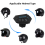 Motorcykelhjelmheadset Trådløst Bluetooth håndfrit opkaldssæt 5