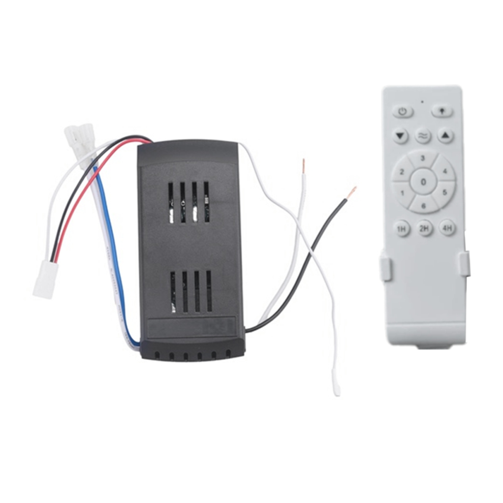 Universal Ceiling Fan Remote Control Kit 6-Speed 40W Timing Function 4711175558369