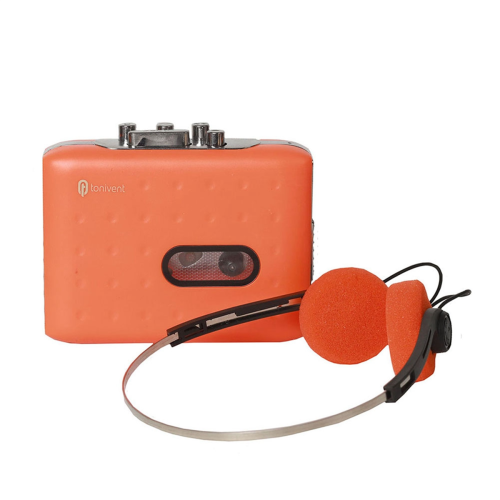 Lecteur de cassettes portable avec casque A