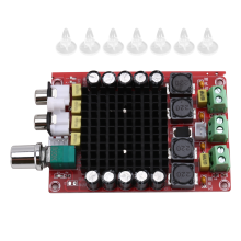 TDA7498 D osztályú 2X100W kétcsatornás audio erősítő panel