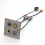 XLR Panel/D-Type Panelmontering Cat.3 RJ11/RJ9 4p4c Kabel 5