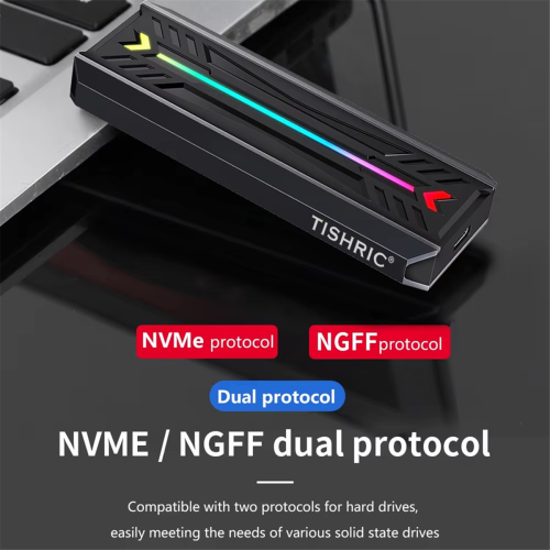 Carcasă externă SSD Nvme M2 M.2 NGFF NVME cu protocol dual 2