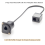 XLR Panel/D-Type Panelmontering Cat.3 RJ11/RJ9 4p4c Kabel 4