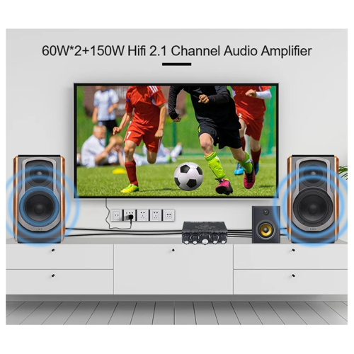 Kétcsatornás Bluetooth 5.3 TPA3116 audioerősítő panel 1