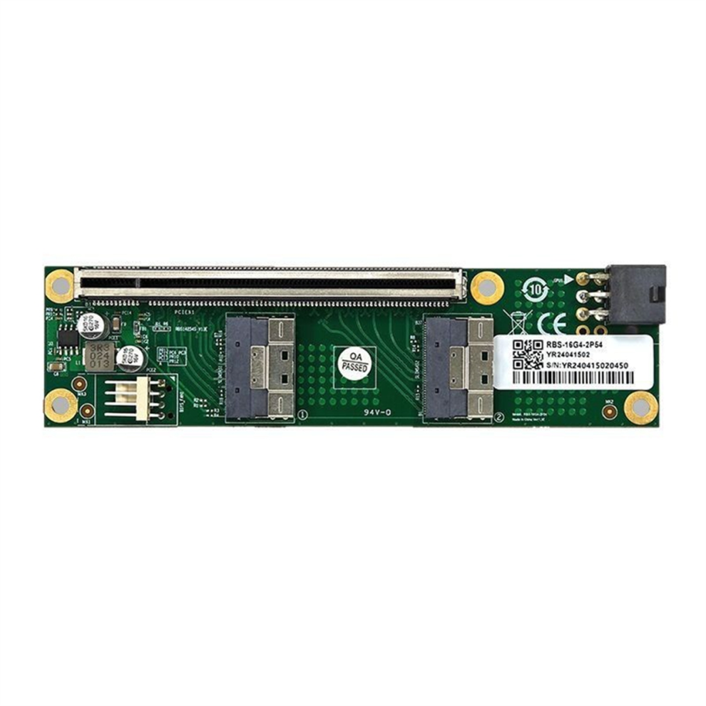 Pcie4.0 To Sff-8654 Converters Adapter Card Sff8654 Riser Card Gen4 4711175576097