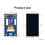 Placa de desenvolvimento com tela LCD sensível ao toque de 1,9 polegadas RPi 5/ESP32 4