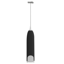 Handheld Stainless Steel Blender Milk Frother Egg Beater Black