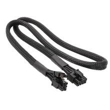 Cabo de alimentação GPU PCIe 8PIN para 8PIN (6+2)Pin para 80cm