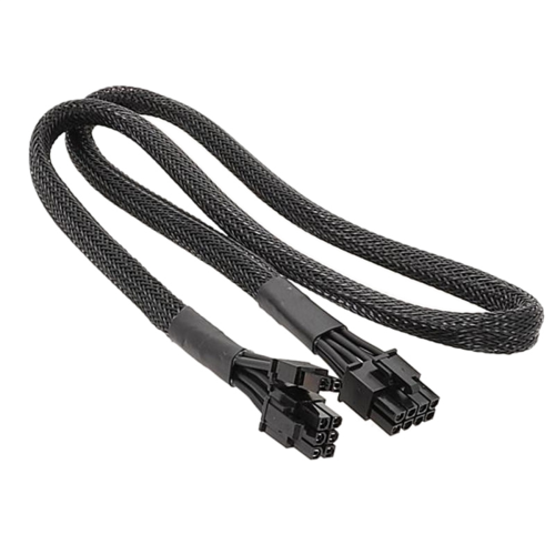 Cabo de alimentação GPU PCIe 8PIN para 8PIN (6+2)Pin para 80cm
